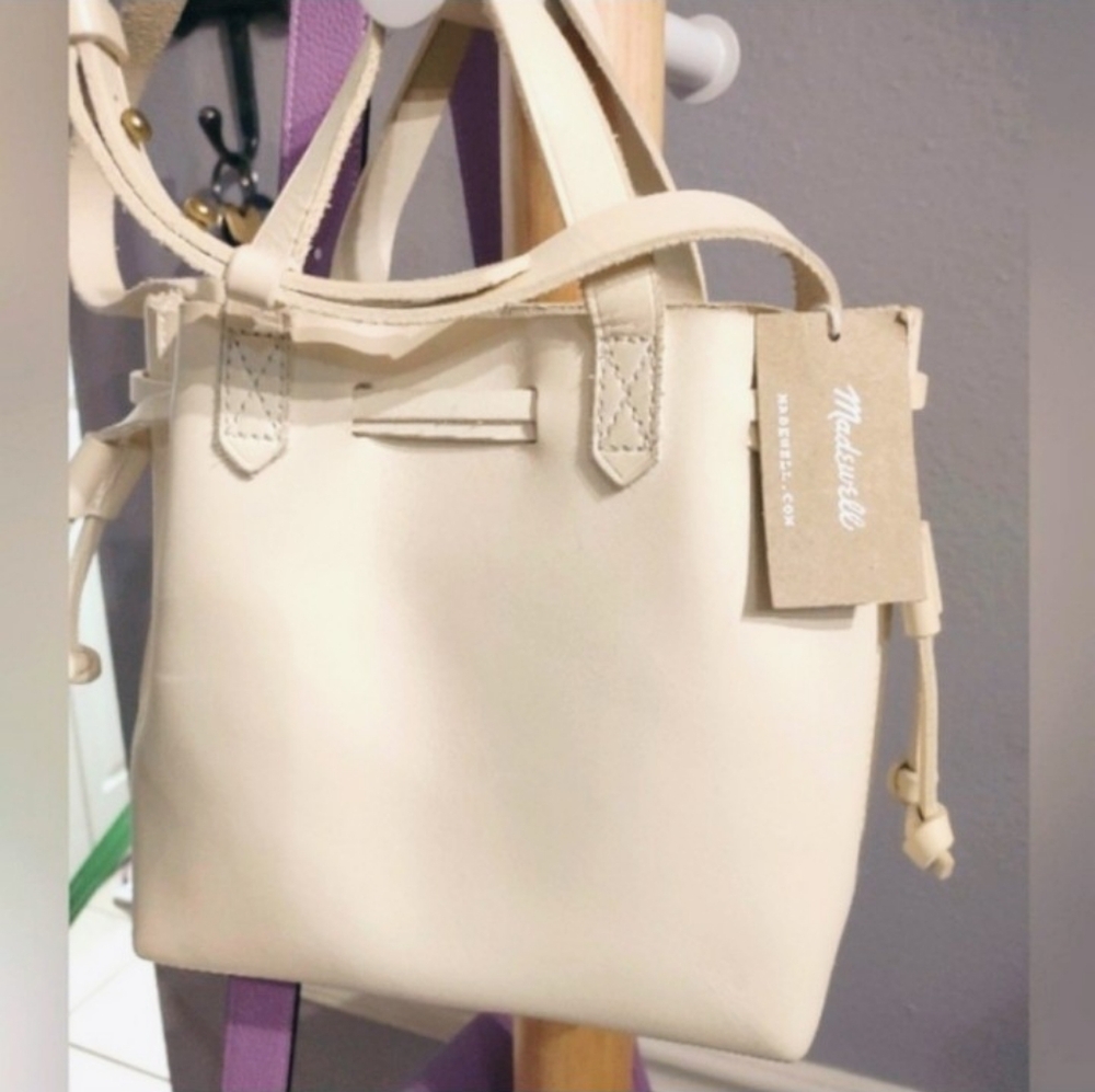 MADEWELL Small Transport Crossbody bag Ivory/Cream